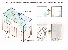 子どもたちが考えた海ごみ回収装置６