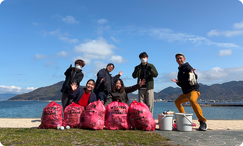 えたじま海ごみゼロ作戦